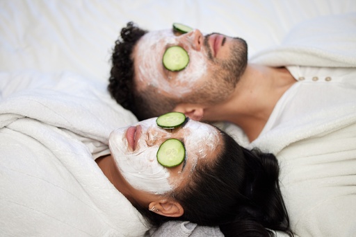 Duo gelaatsverzorging 75 min.  € 155