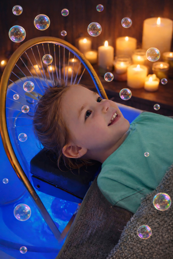 Нежный Head Spa для детей с мыльными пузырями(5–14 лет) 45 минут € 75