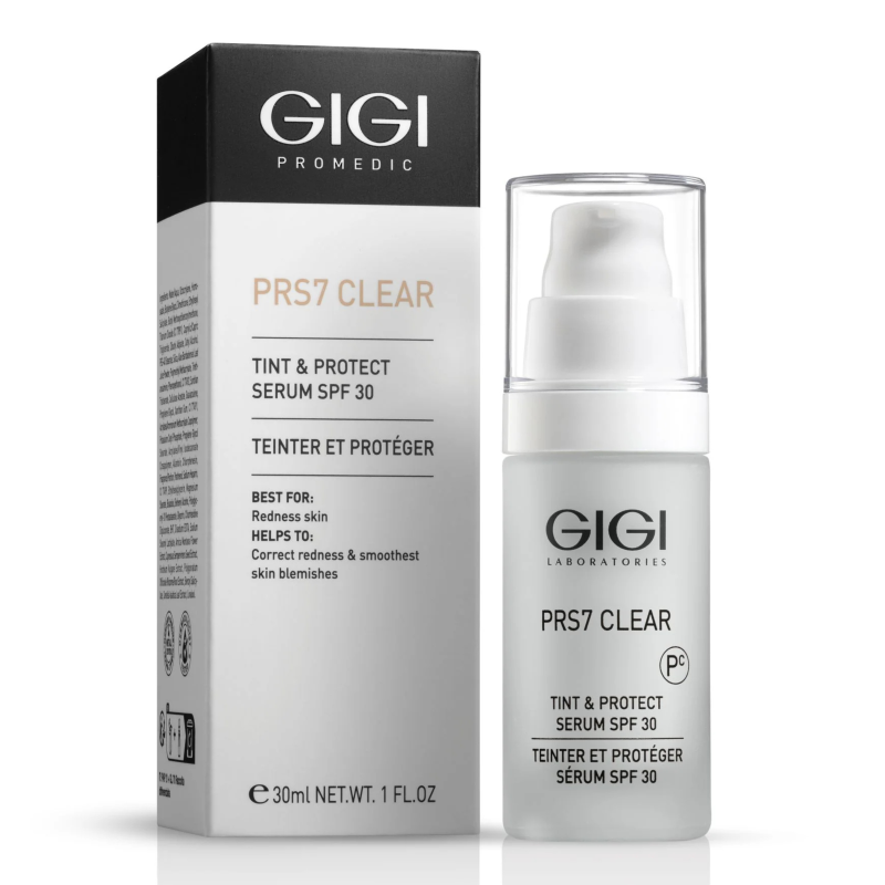 PRS7 Clear Tint en Protect serum spf30 30ml
